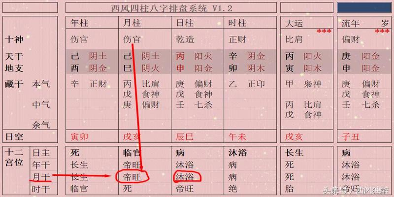 伤官透天干男命_伤官透天干和不透天干的区别_天干透三个伤官